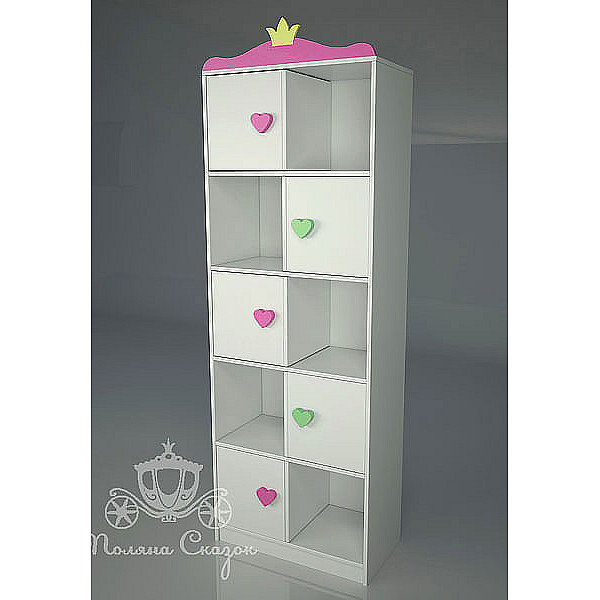 Стеллаж Шахматка Поляна сказок Принцесса-0