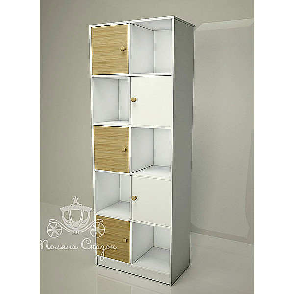 Стеллаж Шахматка Поляна сказок City white-0