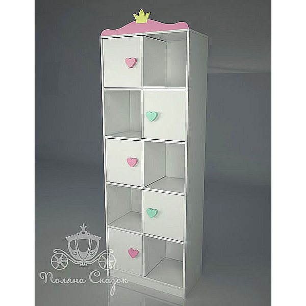 Стеллаж Шахматка Поляна сказок Золушка mix-0