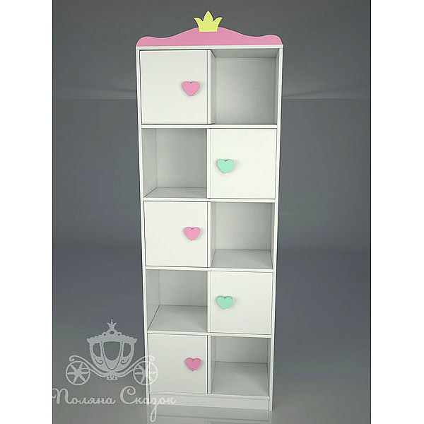 Стеллаж Шахматка Поляна сказок Золушка mix-1
