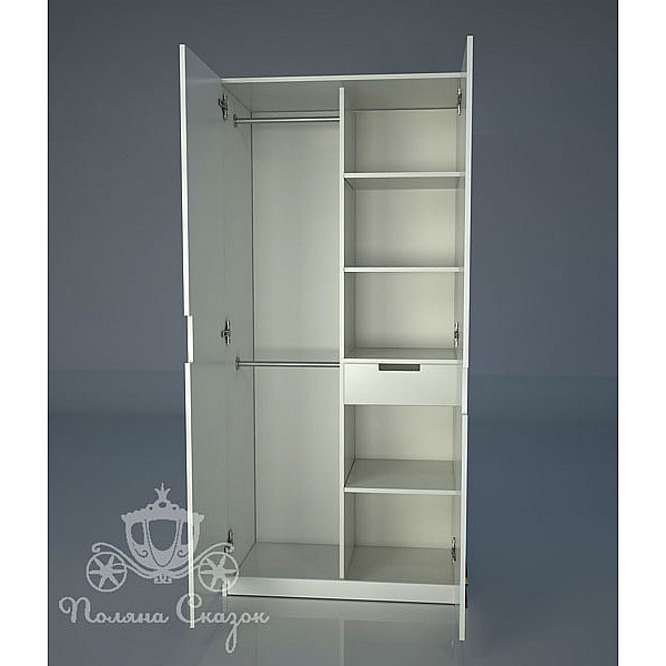 Шкаф двухстворчатый Поляна сказок Грузовичок-2