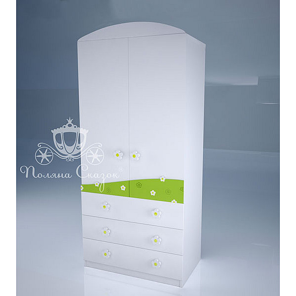 Шафа двостулкова з ящиками Поляна казок Ромашкове поле-0