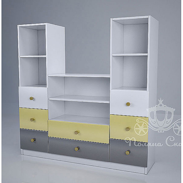 Стелаж під TV Поляна казок Коти на даху-0