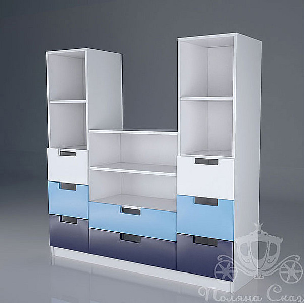 Стелаж під TV Поляна казок Морячок-0