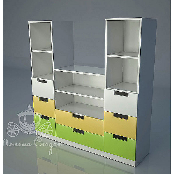 Стеллаж под TV Поляна сказок Винни и друзья-1