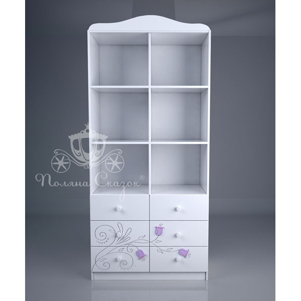 Стелаж з ящиками Поляна казок Дзвіночки-1