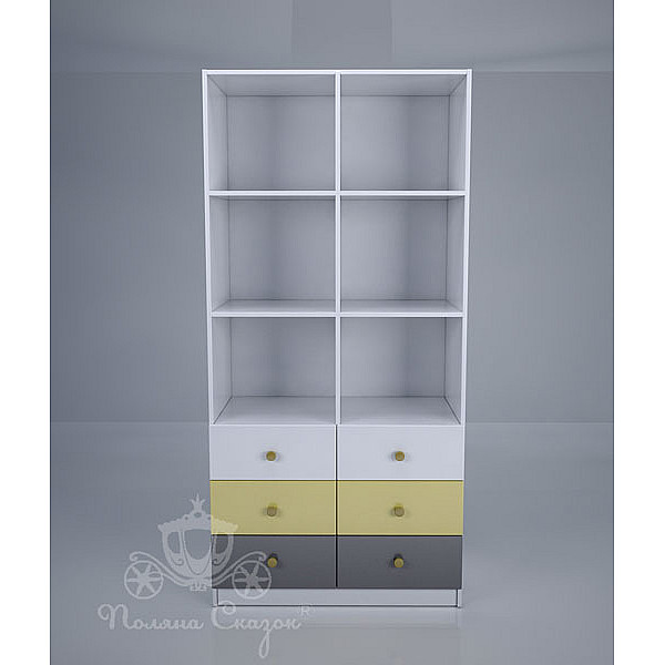 Стелаж із ящиками Поляна казок Коти на даху-1