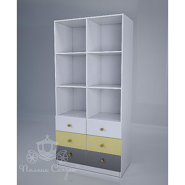 Стелаж із ящиками Поляна казок Коти на даху-0