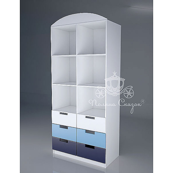 Стеллаж с ящиками Поляна сказок Морячок-0