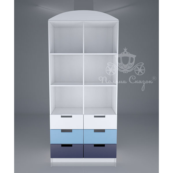 Стеллаж с ящиками Поляна сказок Морячок-1