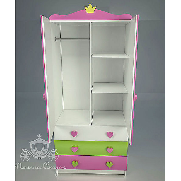 Шафа двостулкова з ящиками Поляна казок Принцеса Шафа двостулкова з ящиками Поляна казок Принцеса-2