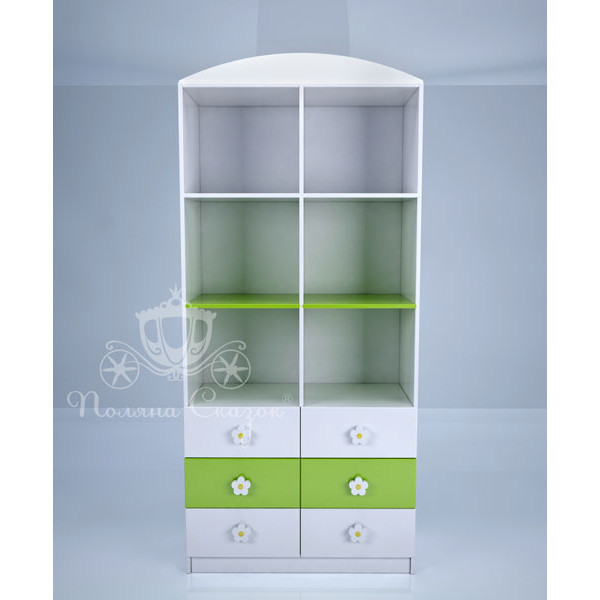 Стелаж з ящиками Поляна казок Ромашкове поле-1