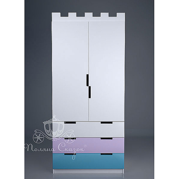 Стелаж із ящиками Поляна казок Замок-0