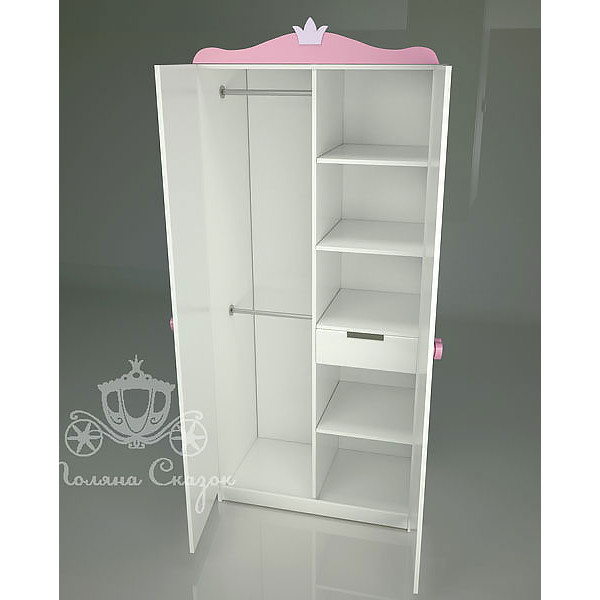 Шафа двостулкова Поляна казок Попелюшка Pink-1