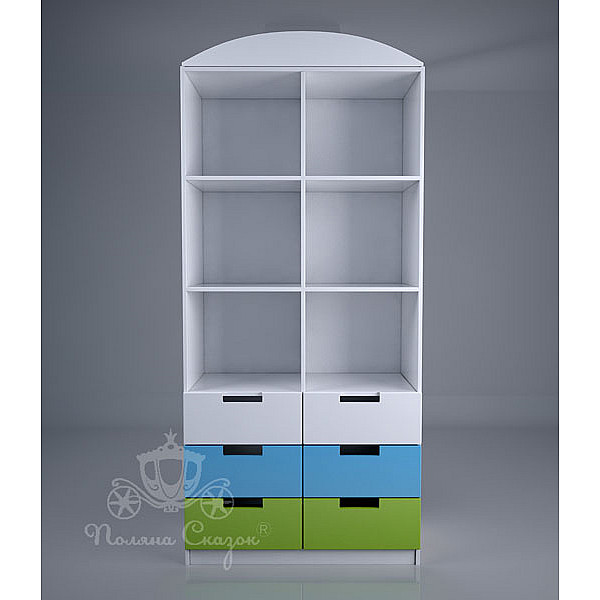 Стеллаж с ящиками Поляна сказок Little champion-1