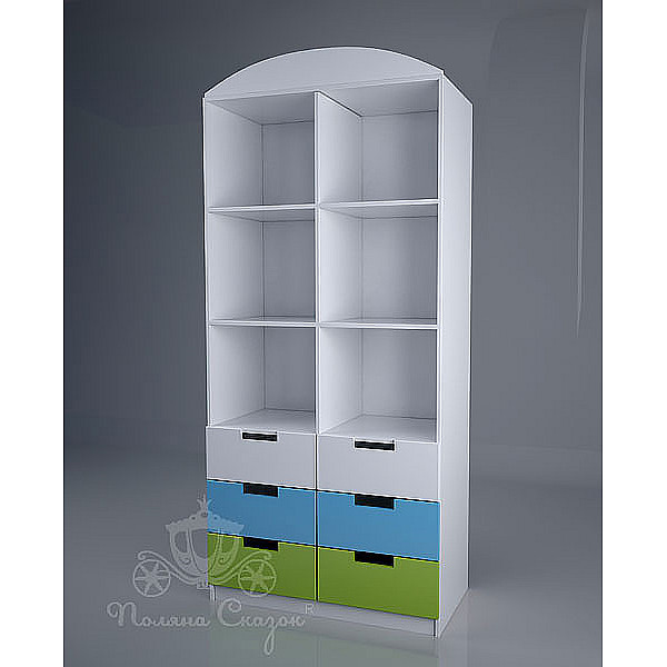 Стеллаж с ящиками Поляна сказок Little champion-0