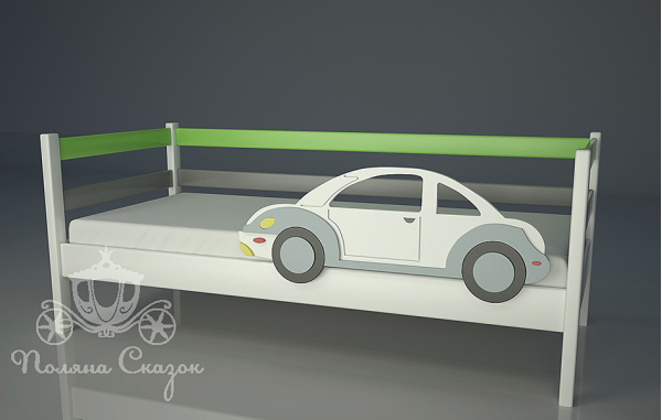 Ліжко дитяче Поляна казок Автомобільчик Класик-2