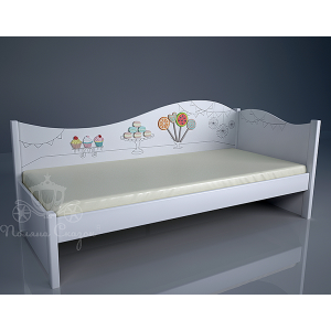 Ліжко дитяче Поляна казок Кенді Бар Декорована