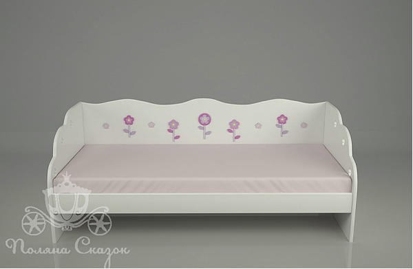 Ліжко дитяче Поляна казок Квіткова поляна Декорована Ліжко дитяче Поляна казок Квіткова поляна Декорована-0