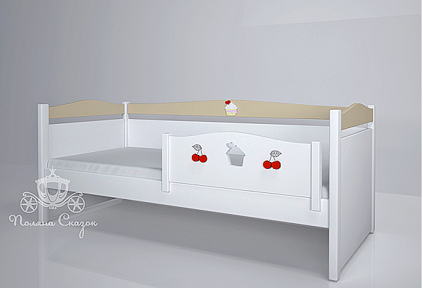 Ліжко дитяче Поляна казок Зе кейк Декорована Ліжко дитяче Поляна казок Зе кейк Декорована-1