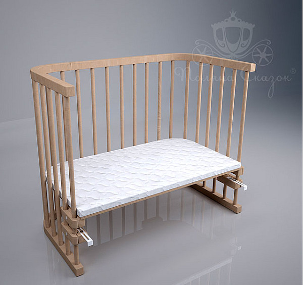 Приставне ліжечко Поляна казок Multi-bed Premium максі Лак-0