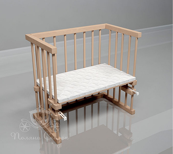 Приставне ліжечко Поляна казок Multi-bed Classic стандарт Шліфована-0