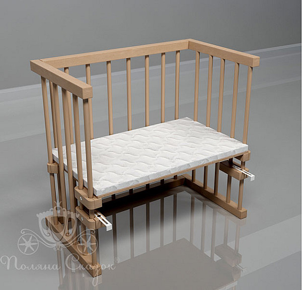 Ліжко для приставок Поляна казок Multi-bed Classic стандарт Лак Ліжко для приставок Поляна казок Multi-bed Classic стандарт Лак-0