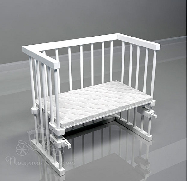 Приставне ліжечко Поляна казок Multi-bed Classic стандарт Біла-0