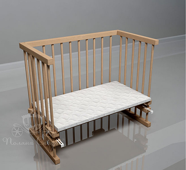 Ліжко Приставне Поляна казок Multi-bed Classic максі+ Лак Ліжко Приставне Поляна казок Multi-bed Classic максі+ Лак-0