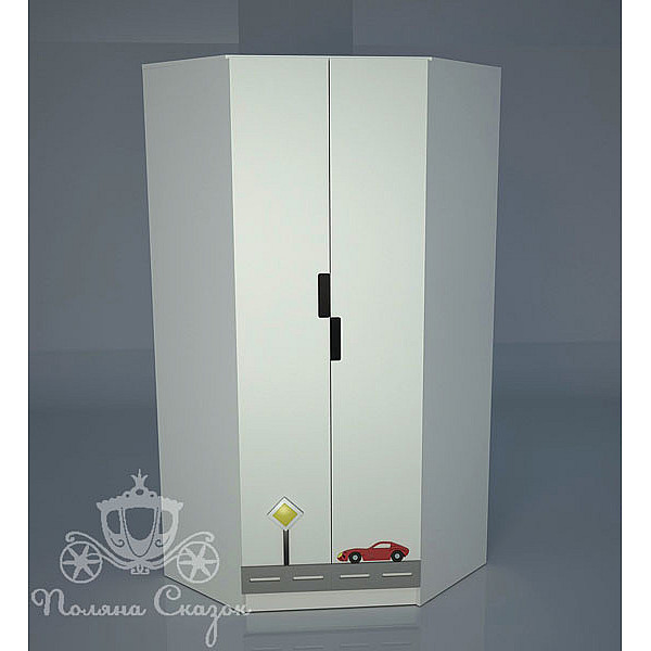 Шафа кутова Поляна казок Автомобільчик Шафа кутова Поляна казок Автомобільчик-0