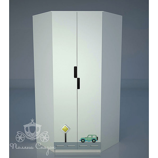 Шкаф угловой Поляна сказок Грузовичок-0