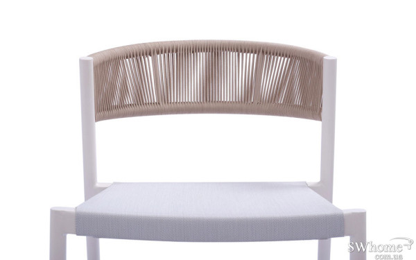 Стул Pradex Клевер Барный Белый-4