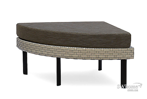 Пуф из ротанга Pradex Тетрис Серый Пуф из ротанга Pradex Тетрис Серый-0