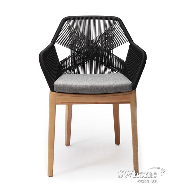 Стілець Pradex Вуд-3 Чорний-1