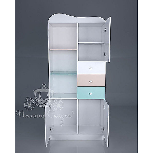 Шкаф-стеллаж Поляна сказок Candy bar-2