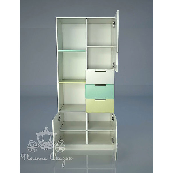 Шафа-стелаж Поляна казок Вантажівка-2