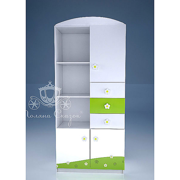 Шафа-стелаж Поляна казок Ромашкове поле-1