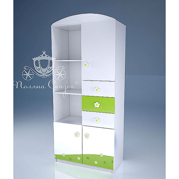 Шафа-стелаж Поляна казок Ромашкове поле-0