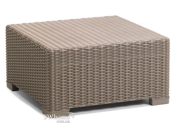 Комплект садових меблів з ротанга Allibert California 2 Set Капучино-2