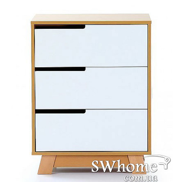 Комод Верес Манхеттен 600 Slim Біло-буковий-1