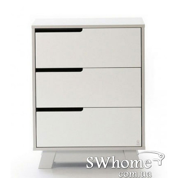 Комод Верес Манхеттен 600 Slim Біло-сірий-0