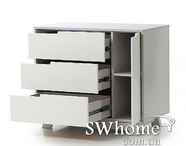 Комод Верес Манхеттен 900 Бело-серый-4