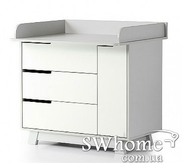 Комод Верес Манхеттен 900 Бело-серый-3