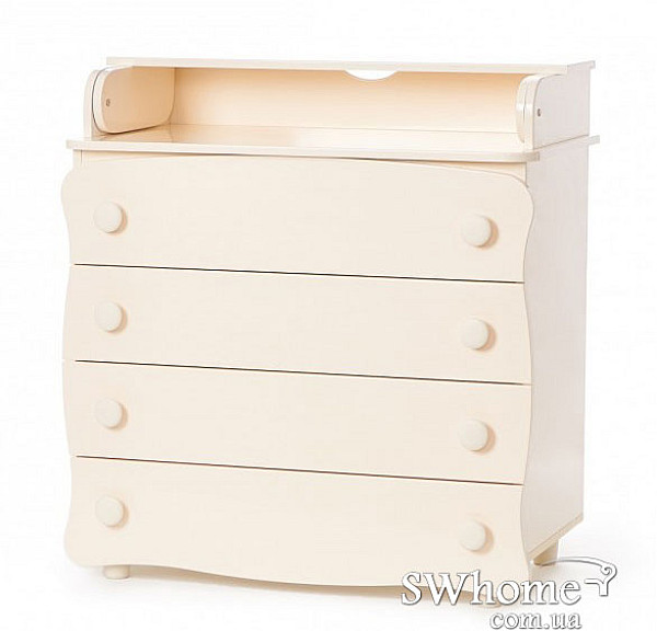 Комод пеленальный Верес 16 Слоновая кость Комод пеленальный Верес 16 Слоновая кость-0