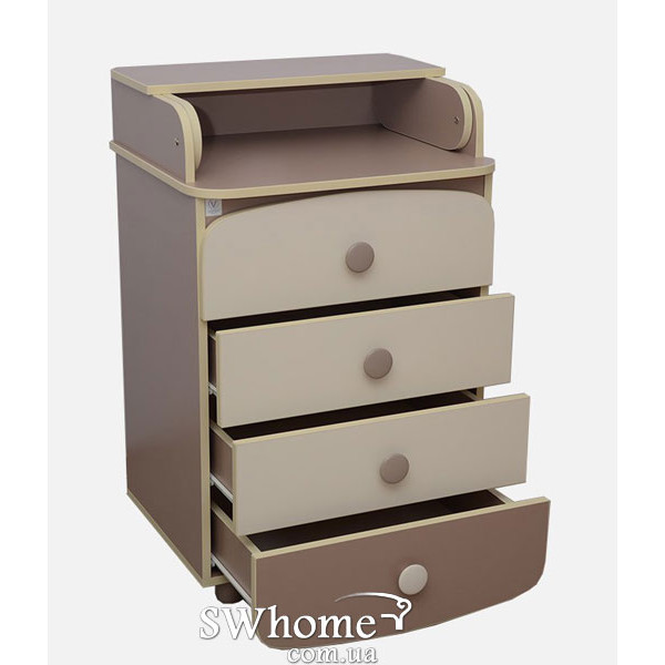 Комод пеленальный Верес 600 Капучино-1