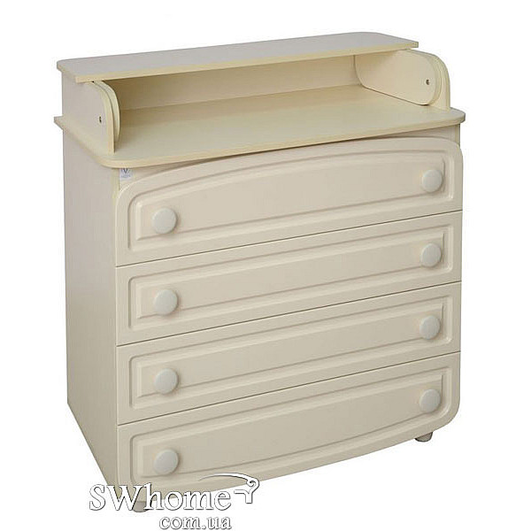 Комод пеленальний Верес Фільончастий Слонова кістка Комод пеленальний Верес Фільончастий Слонова кістка-0