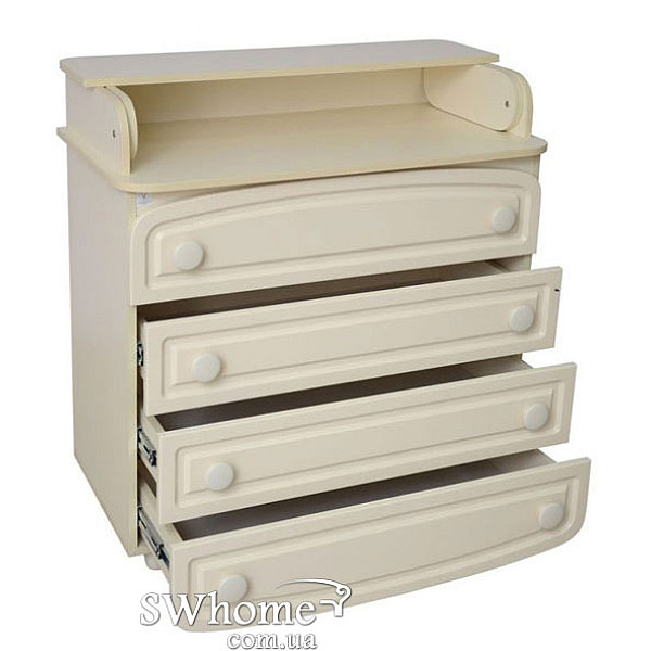 Комод пеленальний Верес Фільончастий Слонова кістка Комод пеленальний Верес Фільончастий Слонова кістка-1