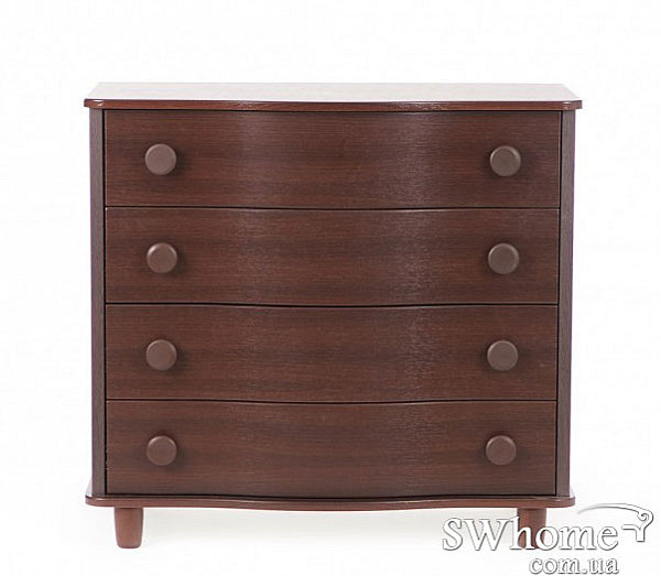 Комод пеленальный Верес гнутый фасад Орех-1