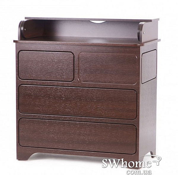 Комод пеленальний Верес Тач Лач Горіх Комод пеленальний Верес Тач Лач Горіх-0