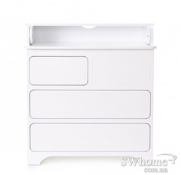 Комод пеленальный Верес Тач Лач Белый Комод пеленальный Верес Тач Лач Белый-2